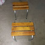 چهارپایه پروفیل چوبی