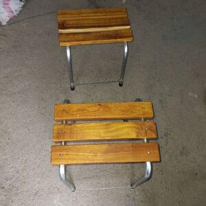 چهارپایه پروفیل چوبی