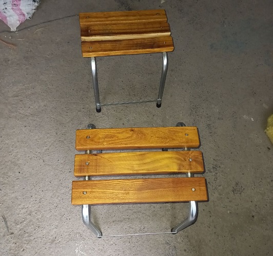 چهارپایه پروفیل چوبی