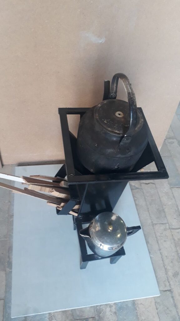 اجاق هیزمی وکباب پز