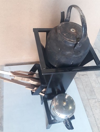 اجاق هیزمی وکباب پز