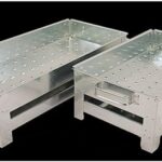 منقل لبه دار ۲طبقه در سایزهای مختلف