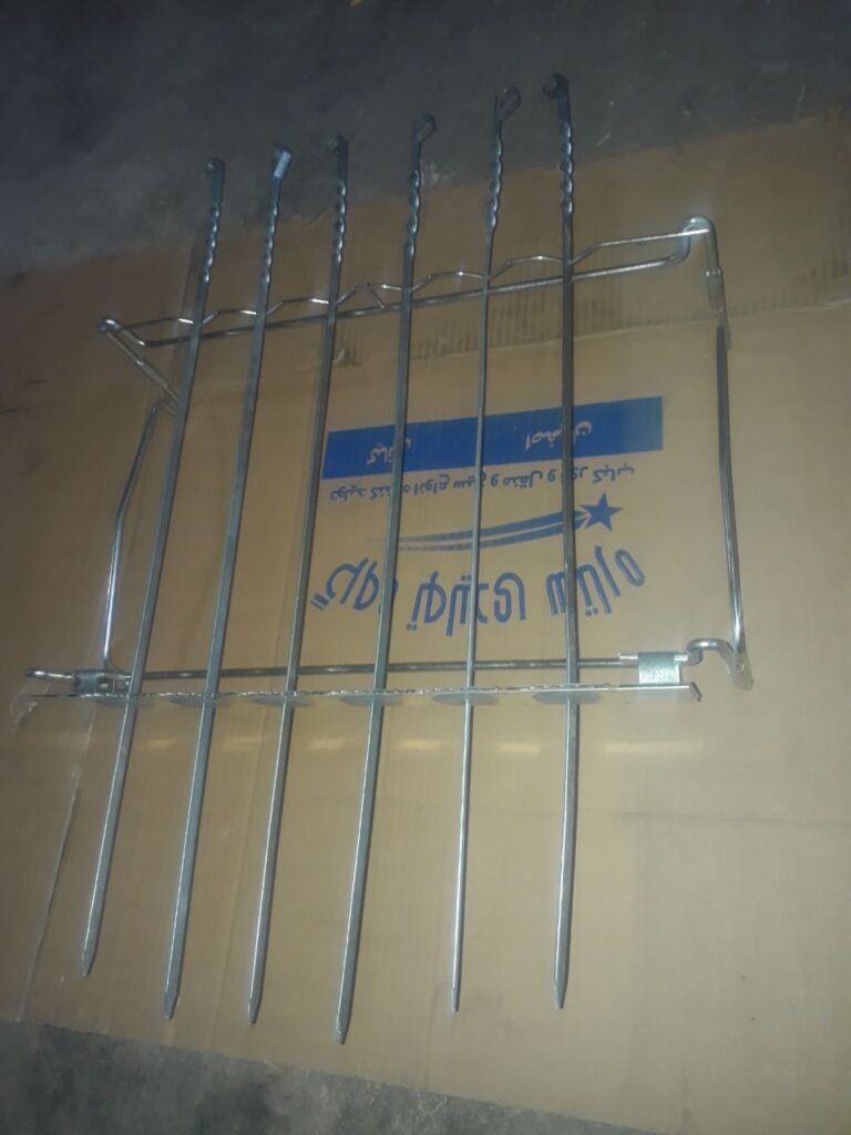 منقل صحرایی با سیخ گردان