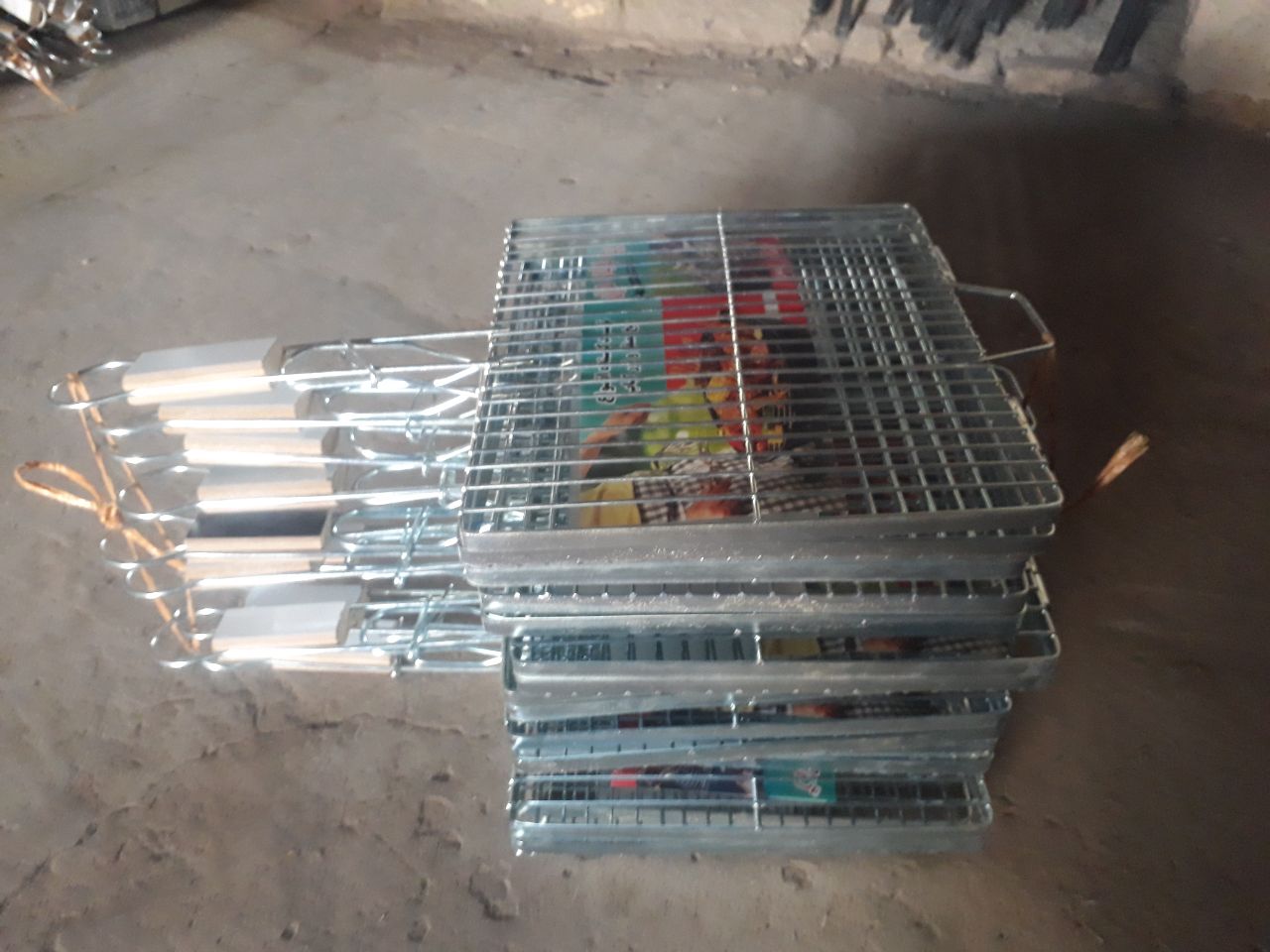 تور کباب تسمه ای گود لولا دار