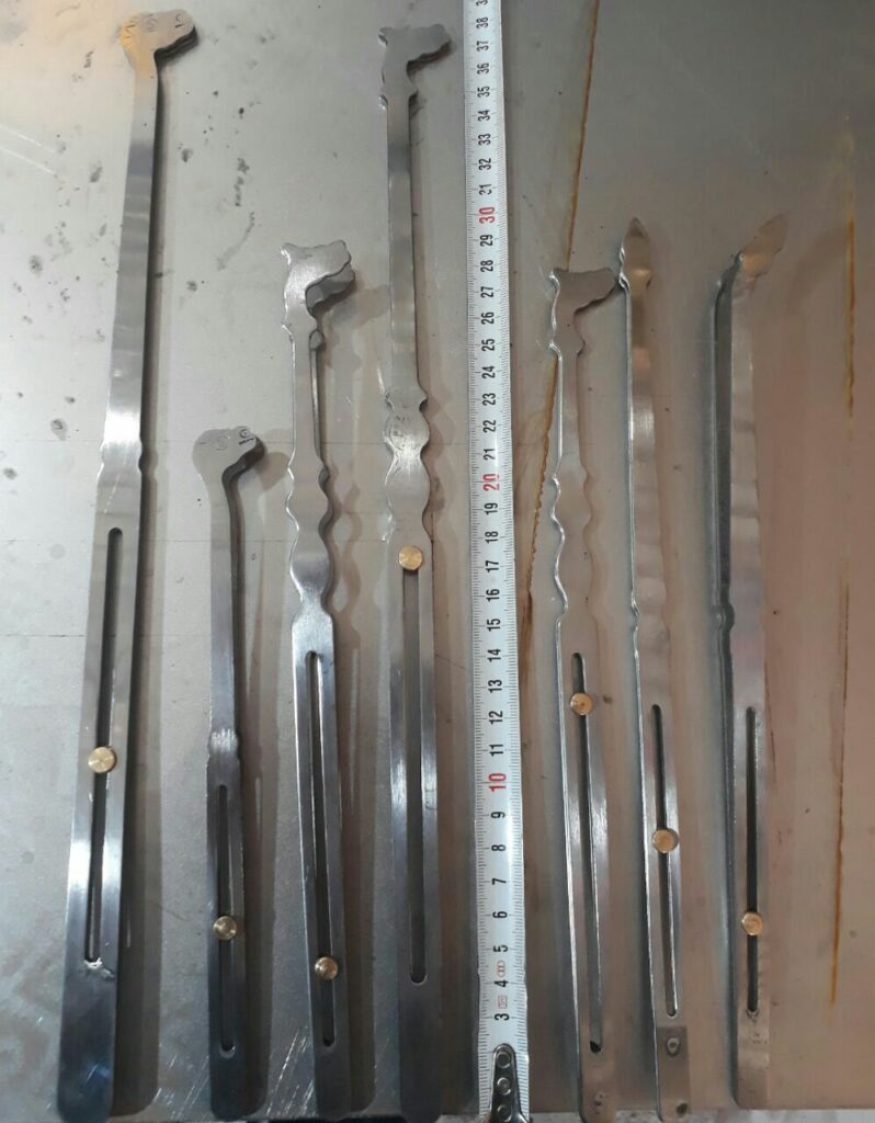 انواع انبر درسایز مختلف