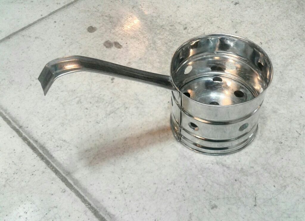 ذغال سرخ کن رو گازی