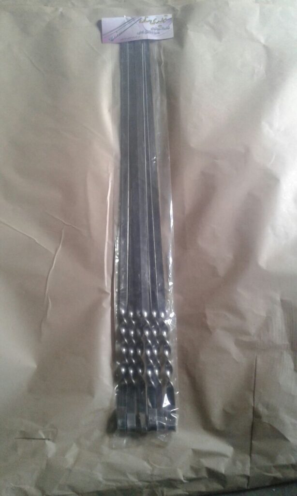 سیخ دسته پیچ داخل سلفون